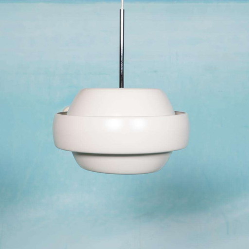 Space age Deens design hanglamp, Herstal vintage pendant