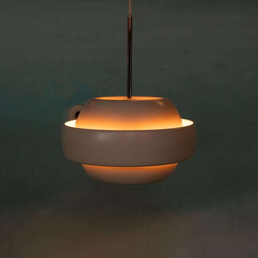 Space age Deens design hanglamp, Herstal vintage pendant