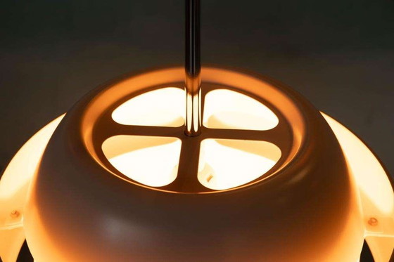 Image 1 of Space age Deens design hanglamp, Herstal vintage pendant