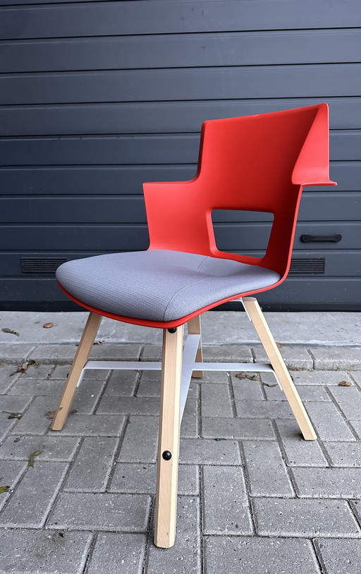 6X Nieuwe Steelcase Design Stoelen