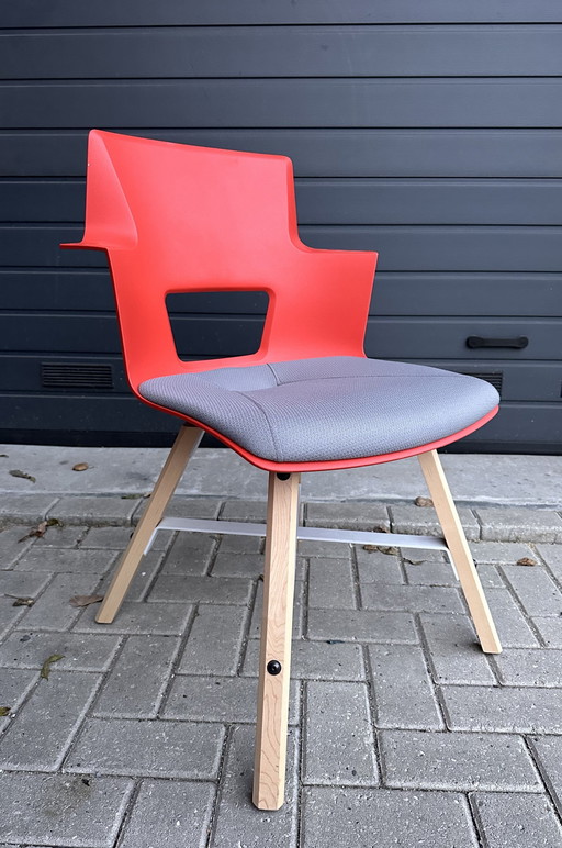 6X Nieuwe Steelcase Design Stoelen