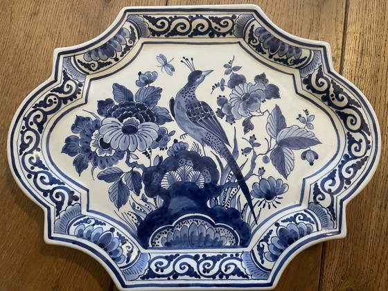 Image 1 of Royal Delft Delfts Blauw Sierbord Porceleyne Fles