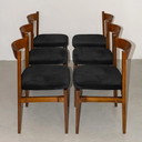 6x Cassina 101 eetkamerstoelen door Gianfranco