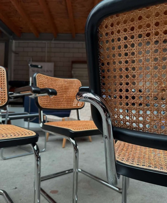 Image 1 of 4X Thonet Cesca Chair By Marcel Breuer