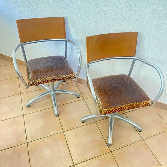 Image 1 of Paar vintage verstelbare fauteuils, 1980