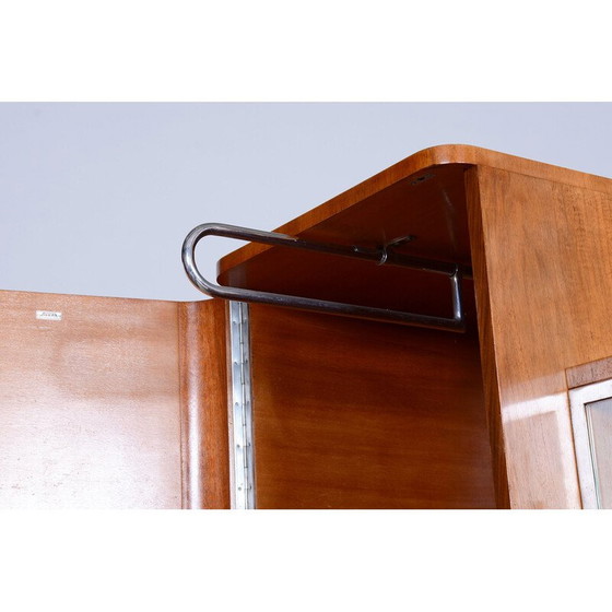 Image 1 of Vintage walnoten Bauhaus dressoir van Robert Slezak, Tsjechië 1930