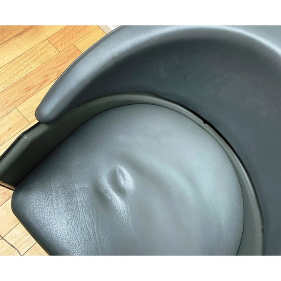 Image 1 of Vintage leren fauteuil van Matteo Grassi