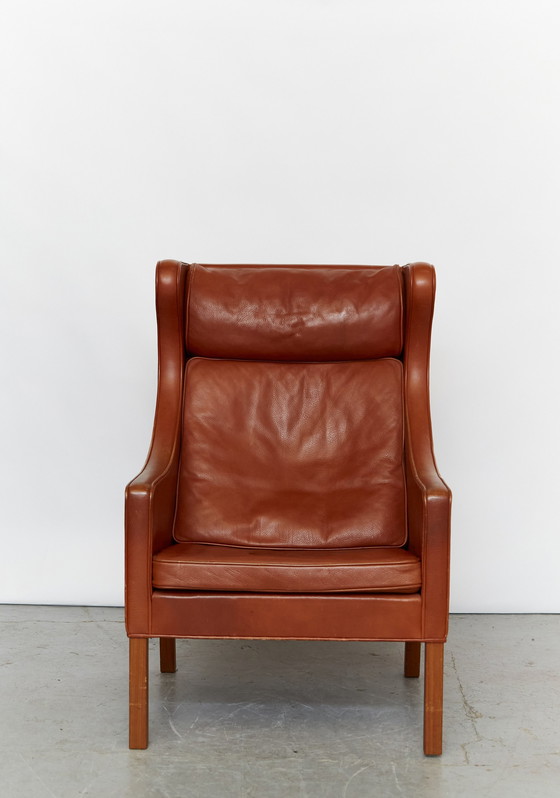 Image 1 of Model 2204 Wingback Chair van Børge Mogensen voor Fredericia, 1970S