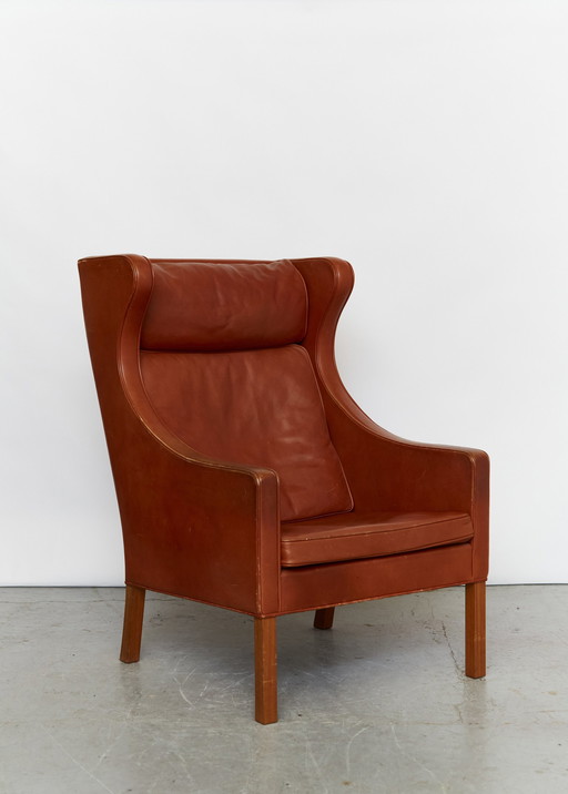 Model 2204 Wingback Chair van Børge Mogensen voor Fredericia, 1970S