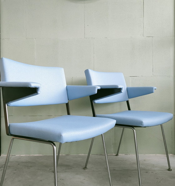 Image 1 of 2X Originele Gispen Design Stoelen Type 1265 
