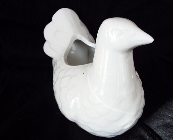 Image 1 of Vintage duif van porselein