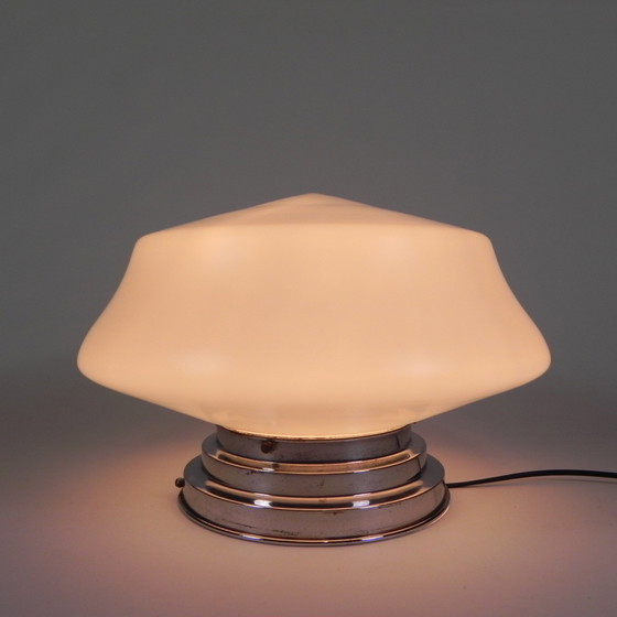 Image 1 of Grote Art Deco Plafondlamp, Jaren 30