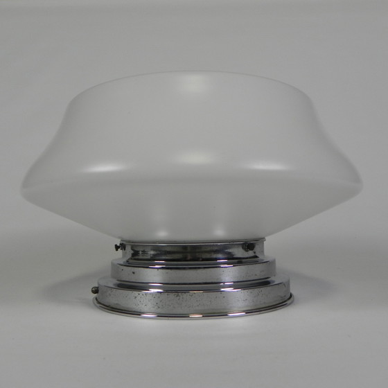 Image 1 of Grote Art Deco Plafondlamp, Jaren 30