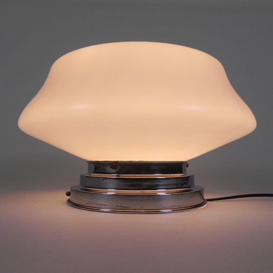 Image 1 of Grote Art Deco Plafondlamp, Jaren 30