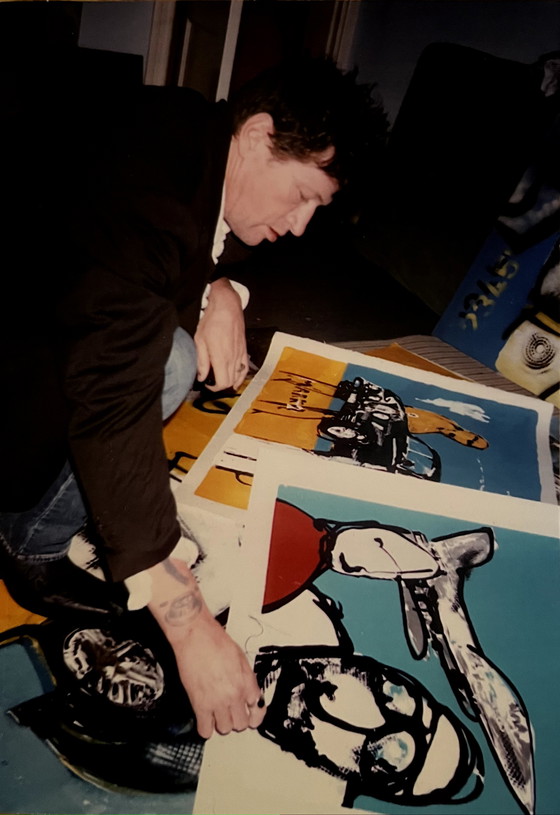 Image 1 of Herman brood zeefdrukken Jumbo