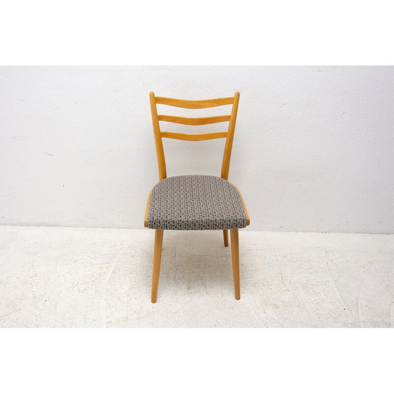 Image 1 of Set van 4 mid century eetkamerstoelen van Jitona, Tsjecho-Slowakije 1960