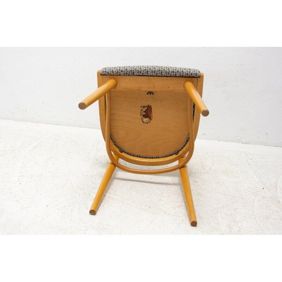 Image 1 of Set van 4 mid century eetkamerstoelen van Jitona, Tsjecho-Slowakije 1960