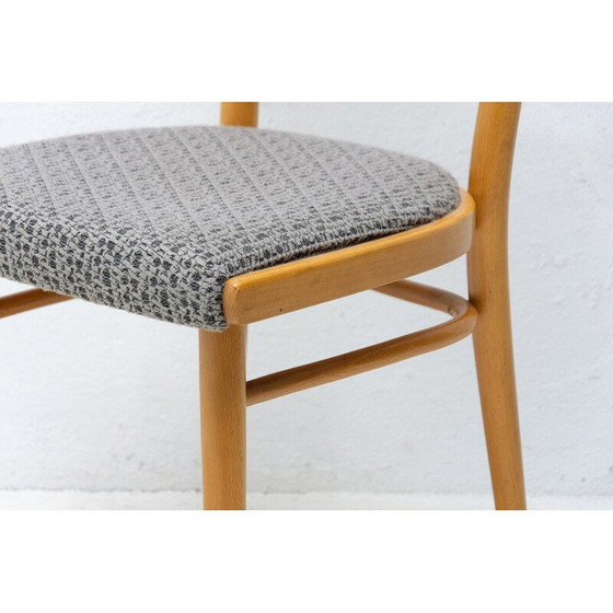 Image 1 of Set van 4 mid century eetkamerstoelen van Jitona, Tsjecho-Slowakije 1960