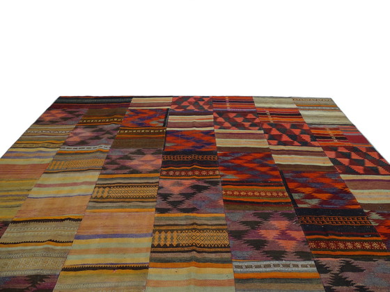 Image 1 of Patchwork - 412 x 308 cm - Handgeknoopt Vloerkleed