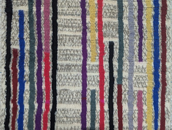 Image 1 of Berber Vloerkleed - 250 Cm X 151 Cm - Gekleurde Wol