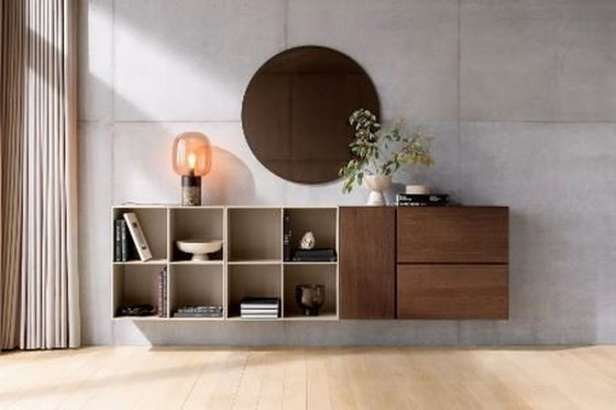 Image 1 of Lugano Wandgemonteerde Kast Met Neerklapbaar Front Boconcept