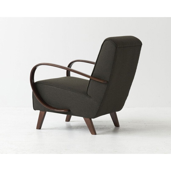 Image 1 of Vintage fauteuil van Jindřich Halabala, Tsjecho-Slowakije 1930