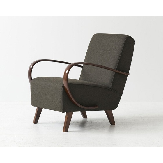 Image 1 of Vintage fauteuil van Jindřich Halabala, Tsjecho-Slowakije 1930