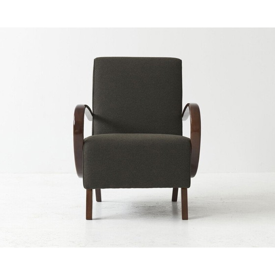 Image 1 of Vintage fauteuil van Jindřich Halabala, Tsjecho-Slowakije 1930