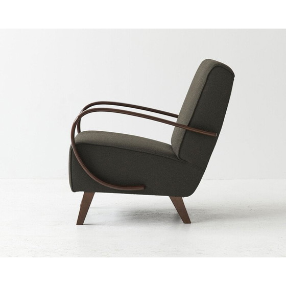 Image 1 of Vintage fauteuil van Jindřich Halabala, Tsjecho-Slowakije 1930