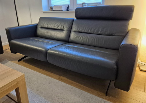 2- U. 2,5 zits Stressless lederen bankstel Sofa Couch, model Stella