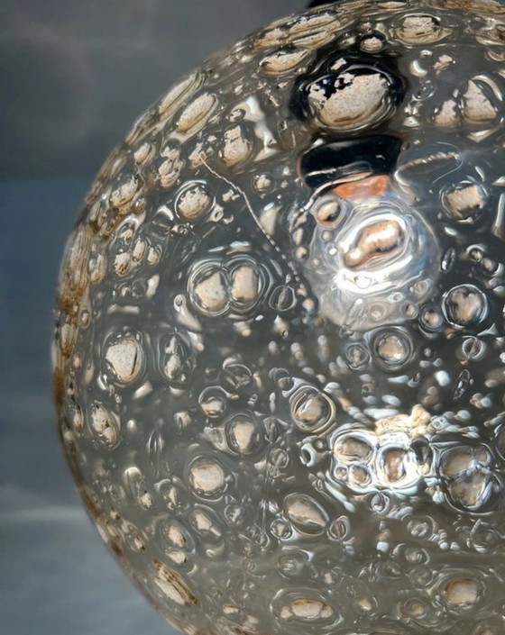 Image 1 of Kroonluchter van Murano, jaren 70 geblazen glas