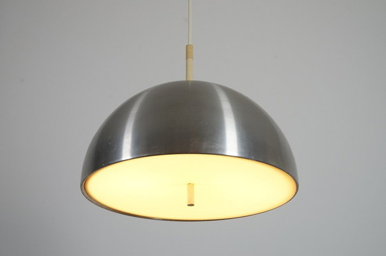 Image 1 of Mid-Century Duitse Space Age Dome hanglamp van Staff