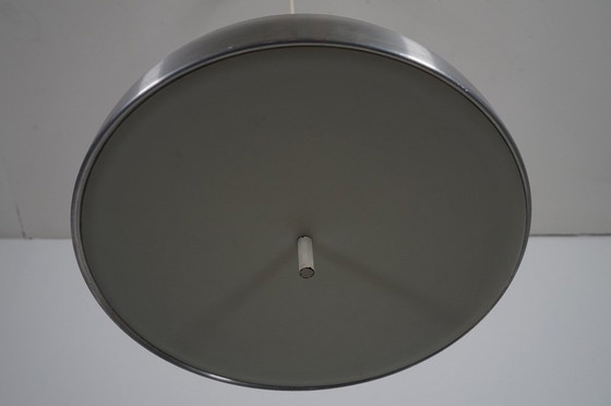 Image 1 of Mid-Century Duitse Space Age Dome hanglamp van Staff