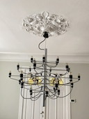 Vintage Flos 2097/30 Gino Sarfatti kroonluchter