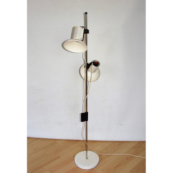 Image 1 of Vintage metalen vloerlamp van Polam Wilkasy Pniewski en Rudkiewicz, 1970