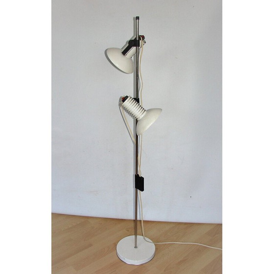 Image 1 of Vintage metalen vloerlamp van Polam Wilkasy Pniewski en Rudkiewicz, 1970