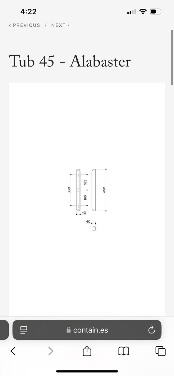Image 1 of 2 Albasten wandlampen van Contain
