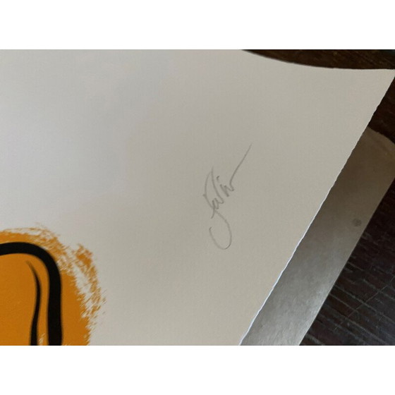 Image 1 of Vintage schilderij "Donald Fuck" door Fidia Falaschetti, 2018