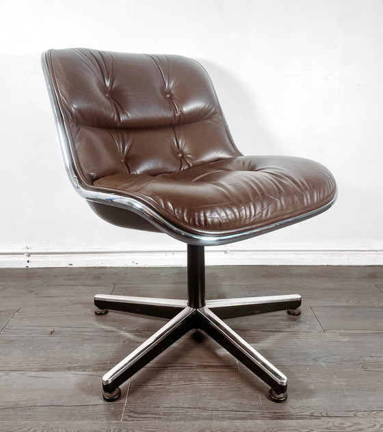 Image 1 of Charles Pollock "Executive Chair" voor Knoll