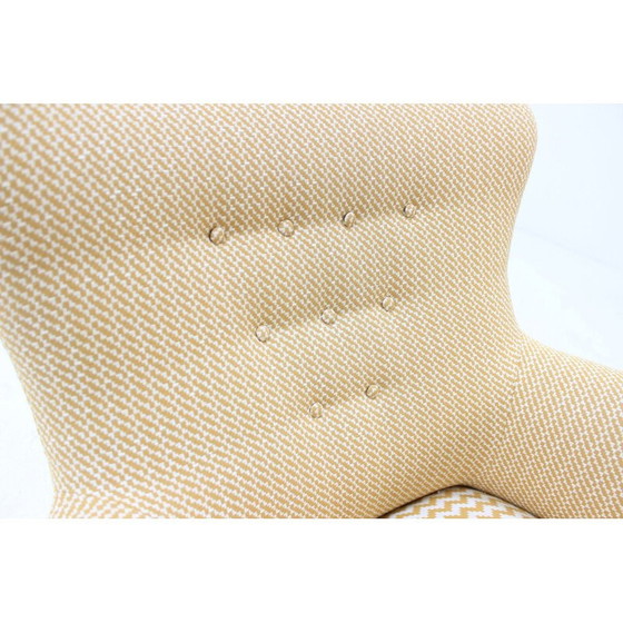 Image 1 of Paar vintage lounge stoelen Scandinavisch 1950