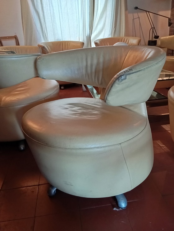 Image 1 of 8x Cassina Aki Biki Club Zetels