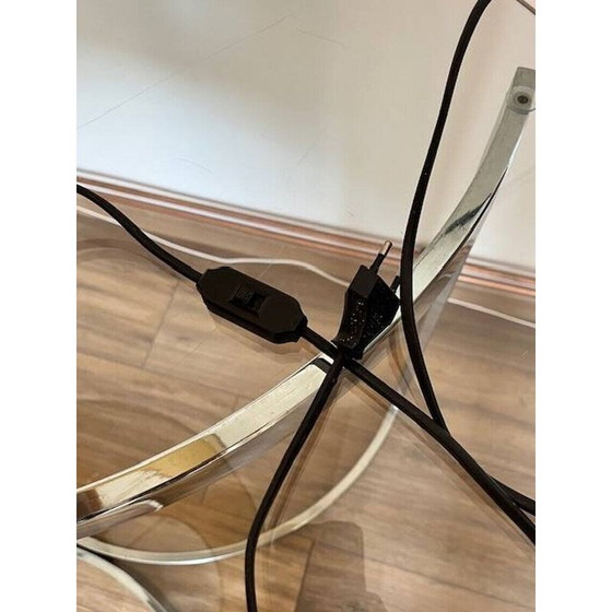 Image 1 of Vintage rode keramische tafellamp