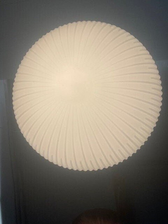 Image 1 of Vintage opaalglazen hanglamp jaren 60-70 -