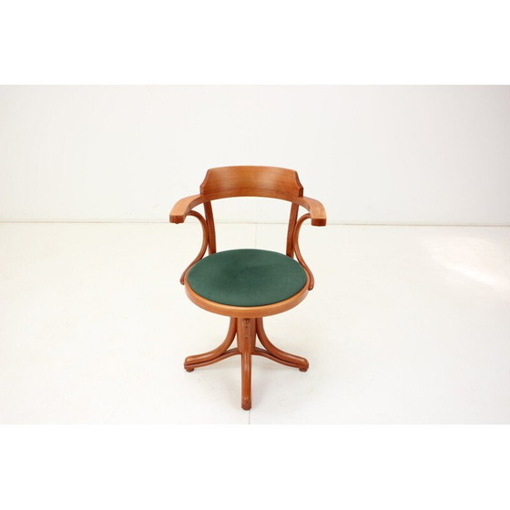 Image 1 of Vintage in hoogte verstelbare draaifauteuil van Ton
