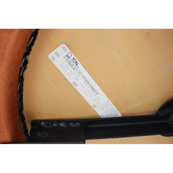 Image 1 of Vintage in hoogte verstelbare draaifauteuil van Ton