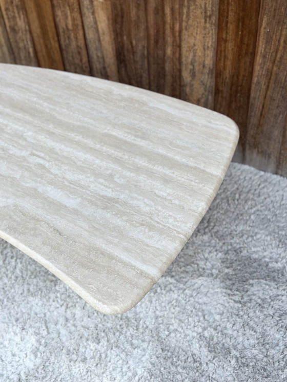 Image 1 of Vintage Travertine Coffeetable