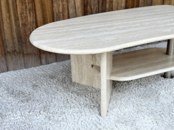 Image 1 of Vintage Travertine Coffeetable