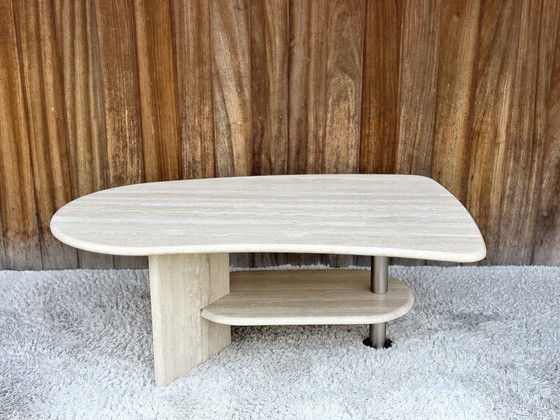 Image 1 of Vintage Travertine Coffeetable