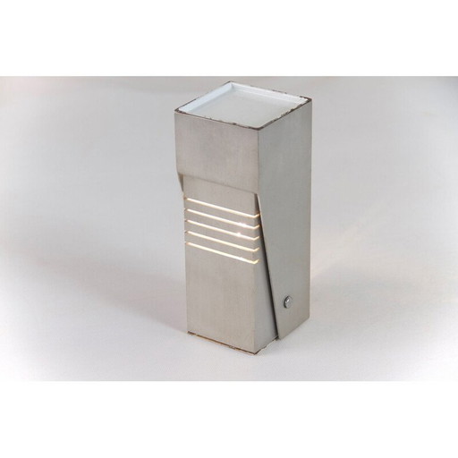 Vintage stalen lamp, Frankrijk 1930