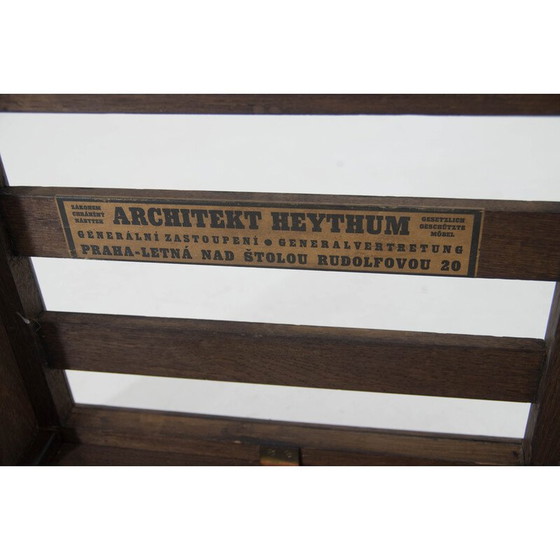 Image 1 of Vintage Functionalistische bijzettafel van Antonin Heythum, jaren 1930